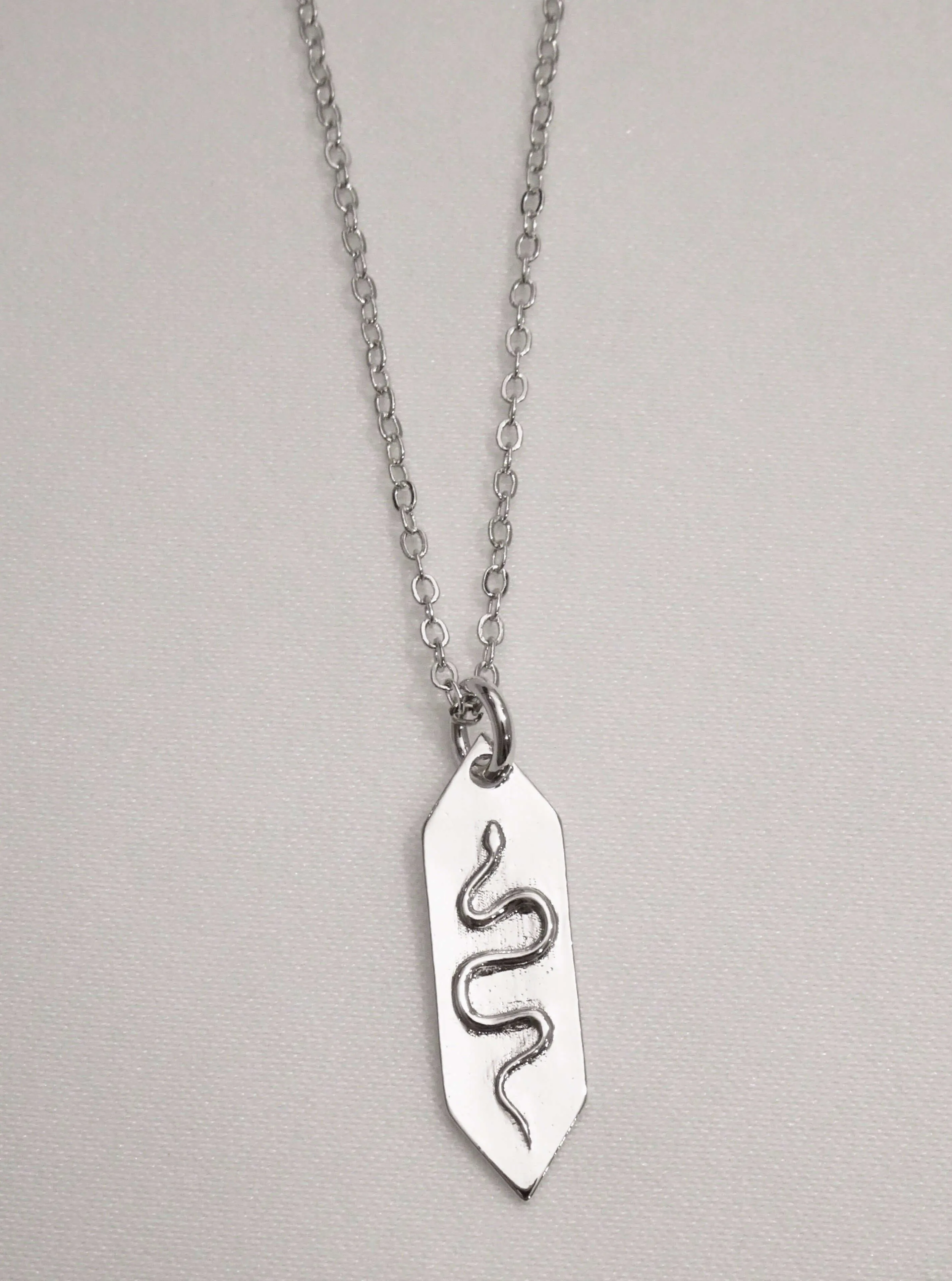 The Snake Pendant Necklace