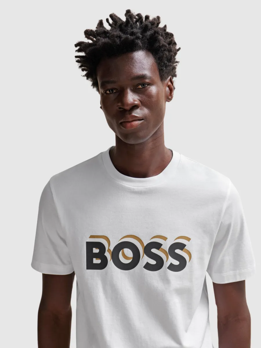 Tshirt Assinatura Boss