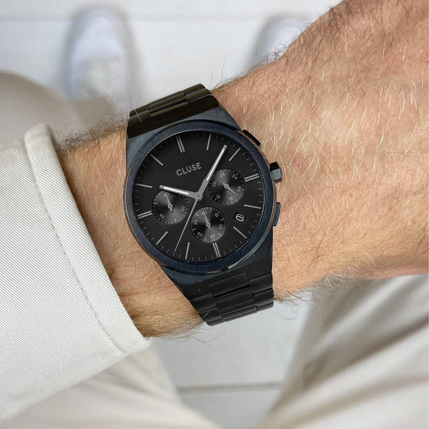 Vigoureux Chrono Steel, Full Black